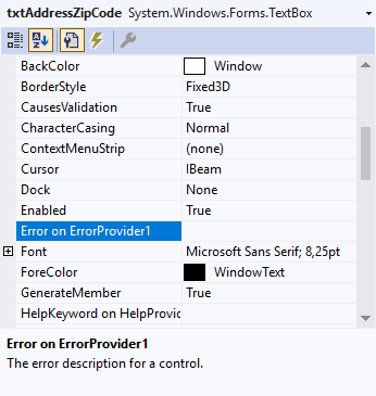 ErrorProvider AppHelp